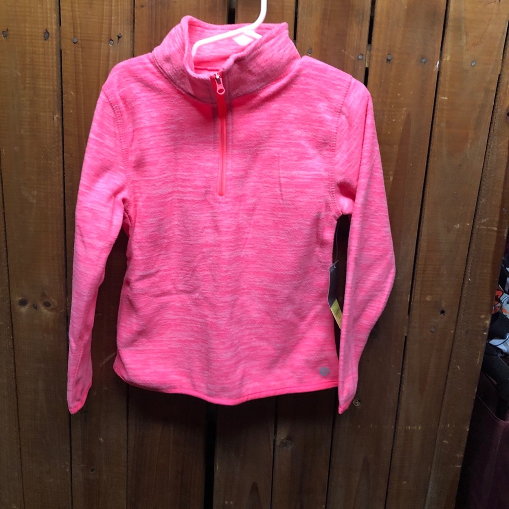 NWT girls pink fleece